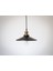 vinatege,retro mutfak,oda,otel,cafeler için siyah 1xe27 metal sarkıt avize çap:28cm 1