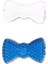 Polyester Fiyonk Hazır Papyon 1 cm x 2 cm - 100 Adet Mavi 1