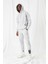 Erkek Stay Oversize Gri Hoodie 1