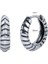Modern Spor Tasarım Motorcu Halka Geçirmeli 316L Çelik Küpe (Çift) 2