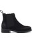 Siyah Kadın Bot 98A3 Frau Beatles Suede Black 1