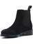 Siyah Kadın Bot 98A3 Frau Beatles Suede Black 4