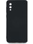 Samsung Galaxy A02 Kılıf Mara Mat Soft Kamera Korumalı Lansman Siyah 1