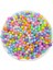 25GR 6mm Pastel Karışık Renkli Yuvarlak Plastik Boncuk , Takı Yapım Boncuğu (25GR,~240 Adet) 1