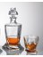 Crytalite Crystalite Quadro 770 ml - 340 ml Kristalin Viski Şişesi ve 6 Bardak 1