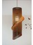 Decarthuma Modern Tasarım Doğal Ahşap Mdf Lazer Kesim Rustik Salon Avize 1