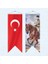Atatürk Posteri + Türk Bayrağı Kırlangıç 70 x 200 cm - 4 1
