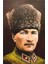 Atatürk Posteri Bayrak 70 x 105 cm 1