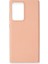 Samsung Galaxy Note 20 Plus Kılıf Nano Içi Kadife Silikon - Pudra 1