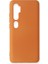 Xiaomi Mi Note 10 Kılıf Nano Içi Kadife Silikon - Turuncu 1