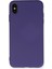 Apple Iphone Xs Kılıf Nano Içi Kadife Silikon - Mor 1