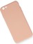 Apple Iphone 6 Plus Kılıf Nano Içi Kadife Silikon - Pudra 2