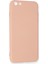 Apple Iphone 6 Plus Kılıf Nano Içi Kadife Silikon - Pudra 3