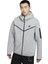 M Nsw Tch Flc Hoodie Fz Wr Erkek Gri Sweatshirt - CU4489-063 1