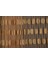 Büyük Puanlı Model Gold Renk İp Perde Hazır İp Perde 300 x 270 cm. 4