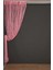 Düz İp Model Pembe Renk Hazır İp Perde 300 x 280 cm. 5