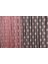Puanlı Model Pembe Renk İp Perde Hazır Düğmeleri Dikilmiş İp Perde 300 x 270 cm. 4