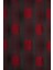 Puanlı Çift Renk Bordo İp Perde Hazır Düğmeleri Dikilmiş İp Perde 300 x 270 cm. 2