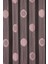 Küçük Puanlı Model Pembe Renk İp Perde Hazır Düğmeleri Dikilmiş İp Perde 300 x 270 cm. 3