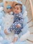 Bebek Lacivert Yıldızlı Tulum Unisex 1