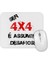 Ser 4x4 Assumir Desafios Mouse Pad 1