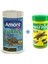 Turtle Sticks 1000ML + Ahm Turtle 250ML Vitamin Kalsiyum Mineral Plus Sürüngen ve Kaplumbağa Yemi 1