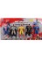 Spiderman Batman Zorro Superman Power Rangers 5'li Oyuncak Seti 1