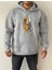Robotıc Dijital Baskılı Kapüşonlu 4 Iplik Içi Komple Pamuk Modern Erkek Hoodie Sweatshirt 1
