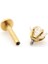 Cerrahi Çelik Yıldız Labrent Piercing 8 mm - Gümüş Rengi 5