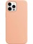Apple iPhone 12 Pro Max Kılıf Liquid Lansman Silikon Rose Gold 2
