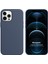 Apple iPhone 12 Pro Max Kılıf Liquid Lansman Silikon Gri 1