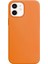 Apple iPhone 12 Mini Kılıf Liquid Lansman Silikon Turuncu 2