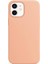Apple iPhone 12 Mini Kılıf Liquid Lansman Silikon Rose Gold 2