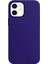 Apple iPhone 12 Mini Kılıf Liquid Lansman Silikon Mor 2