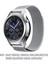 Samsung Galaxy Watch 4 44MM Milanese Loop Kordon Gümüş 2