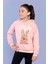 Toontoy Kız Çocuk Tavşan Baskılı Kapüşonlu Sweatshirt 1