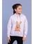 Toontoy Kız Çocuk Tavşan Baskılı Kapüşonlu Sweatshirt 1