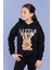 Toontoy Kız Çocuk Tavşan Baskılı Kapüşonlu Sweatshirt 1