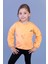 Toontoy Kız Çocuk Nakışlı Büzgü Detaylı Sweatshirt 1