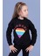 Toontoy Kız Çocuk Popıt Baskılı Içi Pamuklu Sweatshirt 1