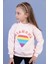 Toontoy Kız Çocuk Popıt Baskılı Içi Pamuklu Sweatshirt 1