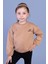 Toontoy Kız Çocuk Nakışlı Büzgü Detaylı Sweatshirt 1