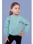 Toontoy Kız Çocuk Nakışlı Büzgü Detaylı Sweatshirt 1