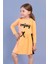 Toontoy Kız Çocuk Baskılı Elbise 1