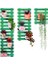 Ahşap Atölye Çiçeklik Saksılık Balkon Çiçeklik Retro Obje 3 Lü Set 1