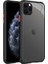 Apple iPhone 11 Pro Max Kılıf Kenar Renkli Sararmaz Şeffaf Kapak 1