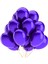 Metalik Balon Mor- 10 Adet 1