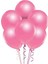 Metalik Balon Pembe 10 Adet 1