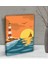 Gift Deniz Feneri Tasarımlı Dekoratif Mini Kanvas Tablo 15 x 20 Cm-2 2