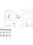 Cee Norm 16A.380V.IP44 4k.düz Makina Priz BEM-BC1-1504-2413 2